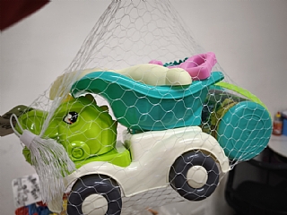 D-2203-2 恐龍砂石車沙灘玩沙工具2