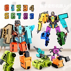 B-數字變形酷隊8337-4 多達64種多樣變化(影片必看)2
