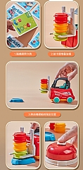 兒童工程車堆高機按壓車玩具組202-1(影片必看) 拜託叉穩7