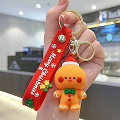 可愛聖誕節 超質感 鑰匙圈掛件書包掛飾品小禮品4