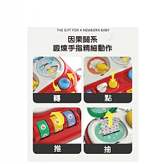 生活認知開關盒 嬰兒益智啟蒙互動開鎖換裝遊戲 HE8080小忙板寶寶思維訓練(影片必看)5
