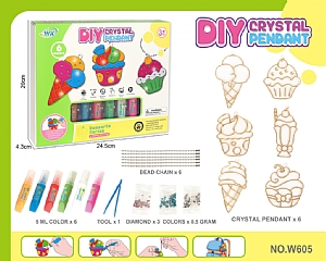 NO免烤膠畫DIY兒童塗鴉填色手工塗色材料W603 W605(影片必看)3