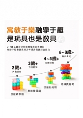 益智彩色磁力積木 強力磁性益智拼裝積木 教具幾何立體圖形益智 2.0磁力方塊 鐵盒80pcs8