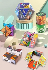 無限魔方立體3D變形積木益智幾何思維訓練器兒童(影片必看)8