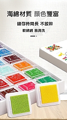 手指畫幼兒園手掌點畫印泥繪畫工具顏料無毒(影片必看)5