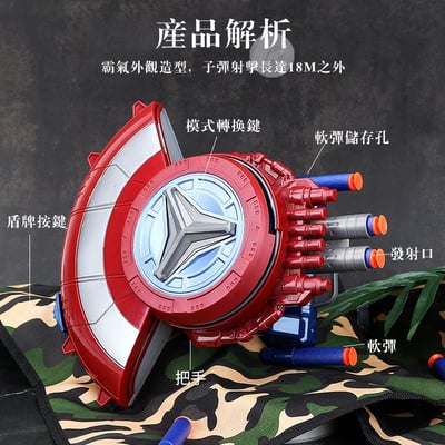 盾牌 隱藏式軟彈發射器美國盾牌 1311 ( 影片必看)1