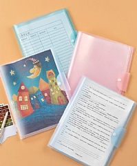 【現貨 】A3學生試卷收納袋8k資料冊插頁活頁文件夾(影片必看)5