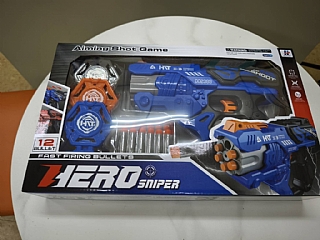 D-9007B4槍 軟彈槍射擊套 內附軟子彈2