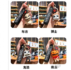 卡通鑰匙圈 聖誕節 萬聖節 鑰匙圈 掛件包 造型鑰匙圈3