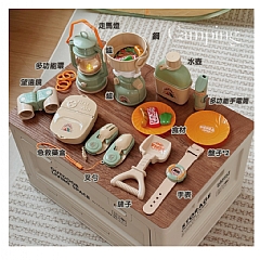 露營套裝FDE89151戶外露營帳篷過家家仿真玩具廚具(影片必看)4
