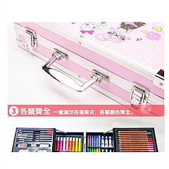雙層畫筆組兒童鋁盒美術繪畫禮品水彩筆套裝(影片必看)7