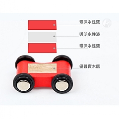 兒童趣味軌道滑滑車多層慣性滑行車七層木製停車場 LCM七層滑翔車(影片必看)5