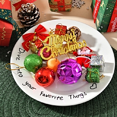 聖誕鈴鐺包聖誕樹配件場景商場學校佈置裝扮4