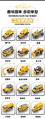 孩子最愛合金車工程車消防車模型仿真(影片必看)4