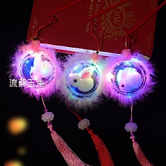 春節 手提燈籠 卡通發光手提波波球(影片必看)4