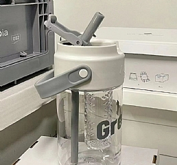水杯女生高顏值大容量運動帶茶隔學生上班族杯子_600ml 水壺7