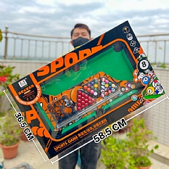 撞球玩具組【2色隨機】高檔大禮盒 9906 撞球玩具親子互動遊戲桌球休閒桌遊玩具1