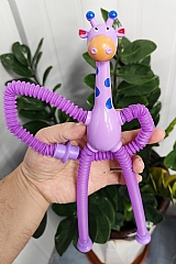 發光吸盤伸縮管卡通拉伸管新奇解壓玩具(影片必看)8