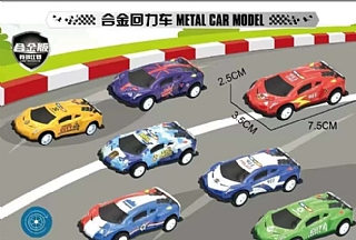 D-合金車模型迴力車28只裝套裝 S-8857公分高檔禮盒裝送禮獎品兌換3