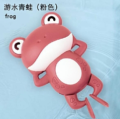 抖音同款游泳小青蛙洗澡玩具發條青蛙會游泳(影片必看)3