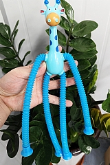發光吸盤伸縮管卡通拉伸管新奇解壓玩具(影片必看)6