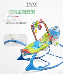 寶寶電動 多元功能搖椅音樂震動搖籃床68110 (影片必看)2