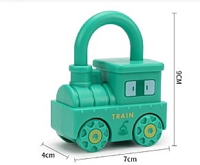 蒙氏早期教育認知滑車益智開鎖玩具226-8(影片必看)3