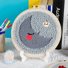 俄羅DIY材料包戳戳繡手工毛線刺繡5