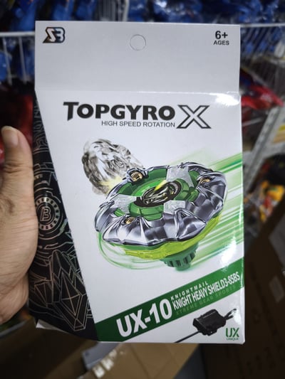 爆裂陀螺+大拉尺發射器 對戰玩具 BB370A3