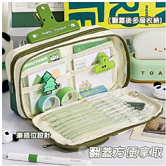 學生必備大容量筆袋 簡約耐髒收納盒 國小國中高中都在用的文具袋(影片必看)2