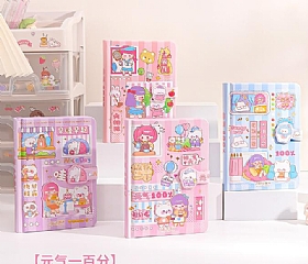 64K彩頁手帳學生日記本記冊本文具手帳(影片必看)7