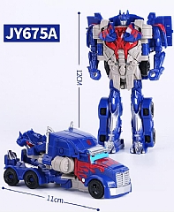 手辦變形機器小汽車二合一男孩模型變形車JY675(影片必看)8