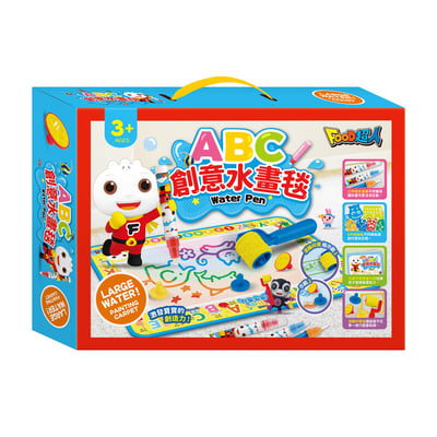 風車-ABC水畫毯-FOOD超人1