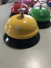 貓爪按鈴 桌鈴 遊戲棋鈴 寵物按鈴 起床呼叫鈴 叫人按鈴桌遊鈴(不挑色)3