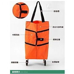 便攜買菜車小車可折疊可背式包購物車手拉車推車輕便帶5