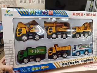 D-9998-24六只慣性模型工程車2
