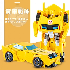 手辦變形機器小汽車二合一男孩模型變形車JY675(影片必看)2