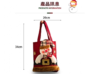 裝滿 裝好 糖果禮物袋 聖誕節新款手提蘋果袋平安夜創意糖果禮物袋兒童手提小禮品袋(影片必看)7