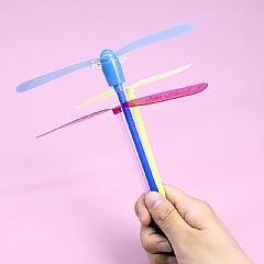 發光竹蜻蜓 閃光竹蜻蜓 飛天仙子 發光玩具 童年回憶 經典玩具(影片必看)1