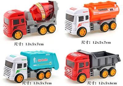 城市工程車 9件套 699-30 慣性車 889-84