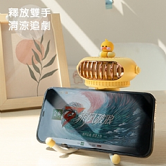 小黃鴨八爪魚usb風扇嬰兒推車風扇便攜桌面辦公室風扇(影片必看)3