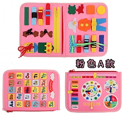A03-早教忙碌 學習穿衣學習板 幼兒穿衣教學教具4