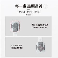 新型 抽屜扣防寶寶安全鎖防護抽屜鎖扣櫃門冰箱櫃子移門防開童鎖 淺灰色(影片必看)5