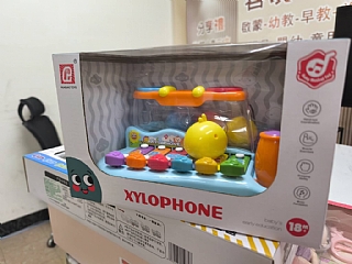 D-D262小鴨敲琴 啟迪智慧木琴 2合1樂器敲打玩具3