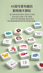 邏輯思維訓練住樓房兒木製動物房號配對3-6歲(影片必看)6
