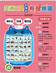 雙美-交通工具有聲掛圖2