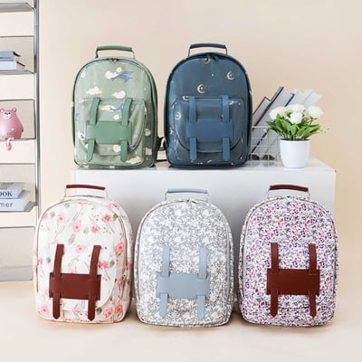 2025新款防水劍橋蓋頭幼稚園又背包23