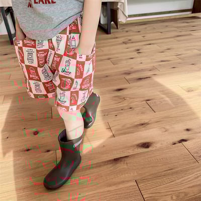 速食大格子口袋短褲14