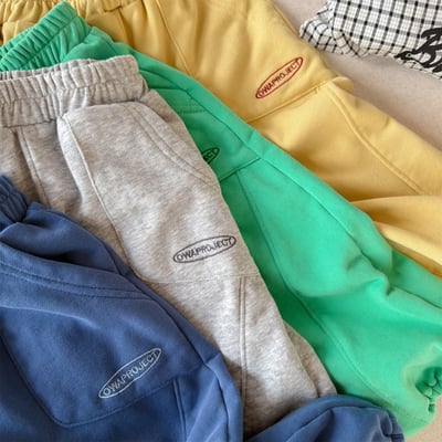 推 ♡ 韓系舒適軟綿縮口褲2