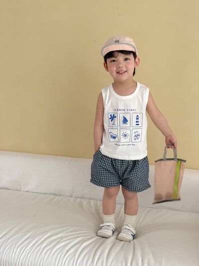 夏季六宮格背心套裝10